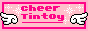 cheer Tin toy